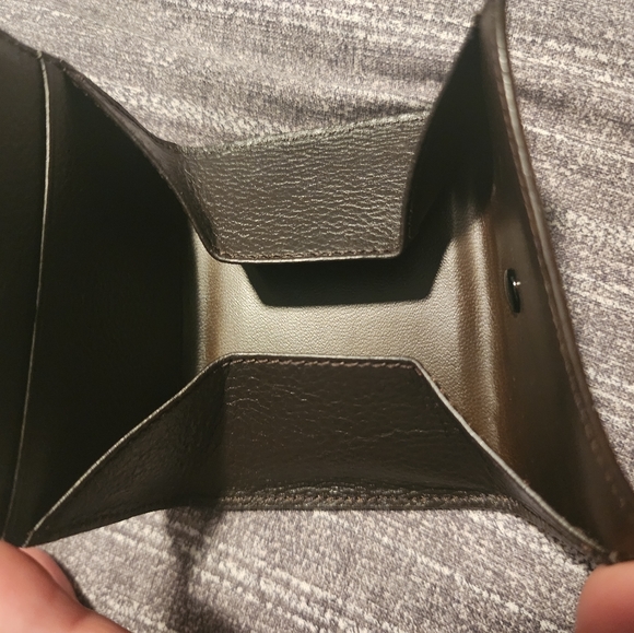 Authentic Dunhill Sidecar Geometric Print Card / Coin Purse Like New - Picture 9 of 12